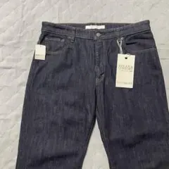●未使用タグつき●ユニクロ ストレッチデニムパンツ W35 ジーンズ リラックスのサムネイル