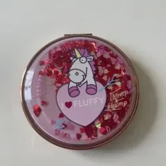 ユニバ　ミニオン　手鏡　フラッフィー