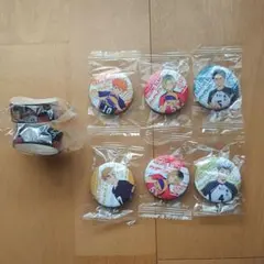 くら寿司　ハイキュー　ビッくらポン　缶バッジ　マスキングテープ