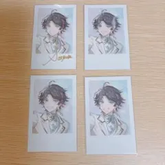 三枝明那 チェキ風カード 4枚セット