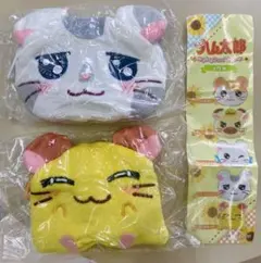 ふわふわフェイスポーチ とっとこハム太郎