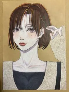 オリジナル 手描きイラスト 原画