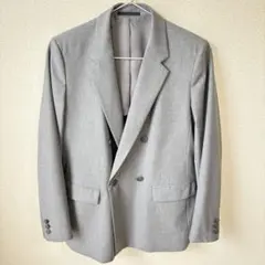 【極美品】ユニクロ ダブルジャケット グレーL