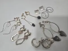 イヤリング　まとめ売り　ロング　ゴールド　アクセサリー　ストーン