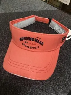 Munsingwear レディスオレンジ バイザー