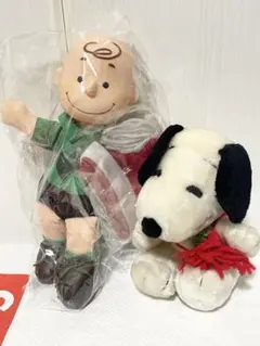 マクドナルド PEANUTS スヌーピー チャーリーブラウン ぬいぐるみ