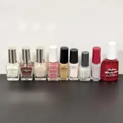 キャンメイク ネイルホリック パラドゥ他 マニキュア ポリッシュまとめ売り 9本