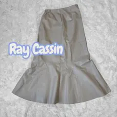 Ray Cassin サイズF　古着レディースフェイクレザー　マーメイドスカート