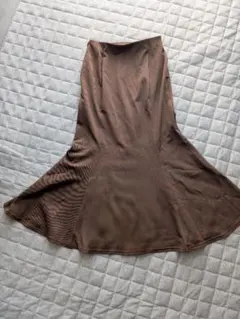 GU マーメイドスカート　S ロングスカート ブラウン