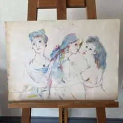 絵画 「君影草」戸嶋但 - メルカリ
