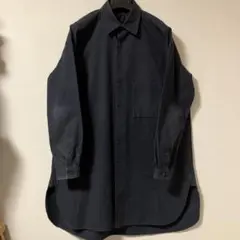 rdv o globe コットンシャツコートネイビー2サイズ