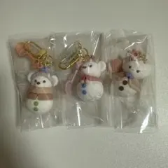 ダッフィーフレンズ ウインター チャーム ダッフィー、シェリーメイ、リーナベル