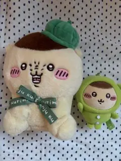 くりまんじゅう　東京みやげ　お座りぬいぐるみ　パジャマパーティー