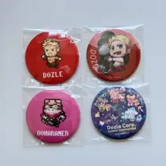 ドズル社　缶バッジ　4個セット