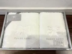 未使用　YUKIKO HANAIタオルセット 2枚入り　ギフト箱ありのサムネイル