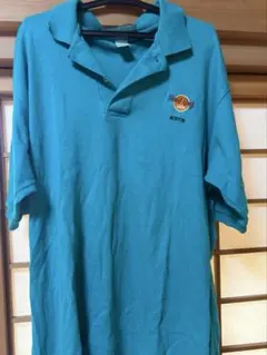 Hard Rock Cafe グリーン　ポロシャツ M