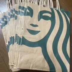 【大量枚数購入可能！！】スターバックス Starbucks 紙袋 15枚セット