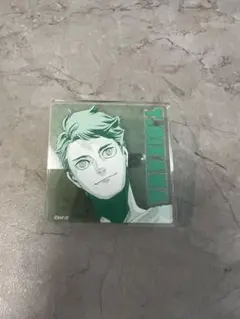 ハイキュー！！　原画展　青葉城西　及川徹　アクリルバッジ