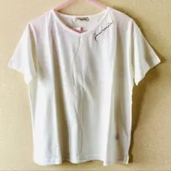☆新品タグ付き サマンサモスモス SM2 Vネック Tシャツ ホワイト☆のサムネイル
