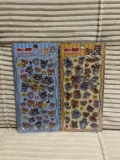 正規品 トムとジェリー プチドロップステッカー プチドロ トムジェリ