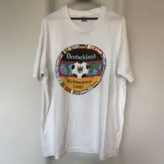 イタリア代表 2002 日韓ワールドカップ フォトTシャツ デッドストック