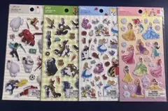 ディズニーペタペタシール4点セット