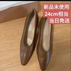 CORSO ROMA 9 パンプス ブラウン 38 24cm相当少し緩めのサムネイル