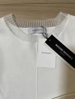 【値下げ中】新品未使用PAGE BOYシアーMIXプルオーバー