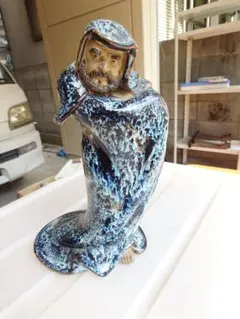 達磨大師　陶器置物　石湾窯？ 2025年最新】達磨大師 置物の人気アイテム - メルカリ