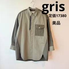 【美品】gris /big cpo shirt(L)