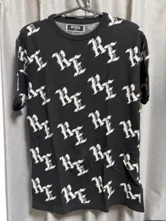 アダムスジャグラーRTEG ブラック ロゴパターン 半袖Tシャツのサムネイル