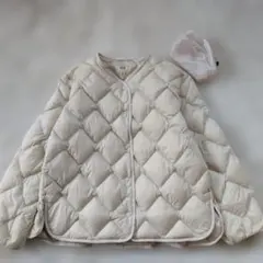 UNIQLO ウルトラライトダウン リラックス L オフホワイト