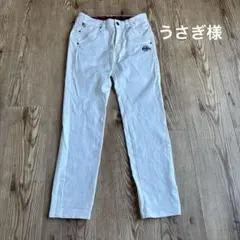 PEARLY GATES ゴルフパンツ ホワイト　サイズ00 小柄な方向け