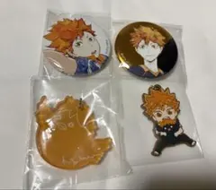 ハイキュー!! 日向翔陽 缶バッジ アクリルキーホルダー まとめ売り