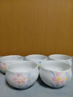 有田焼　　香窯　　湯呑み　5セットです。