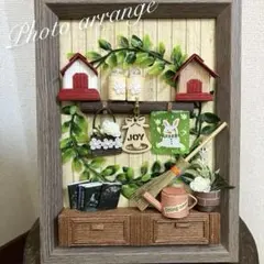 どんぐりアート エコクラフトミニチュアきのこの森ʕ´•ᴥ•`ʔ小さなお店 
