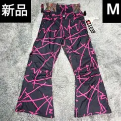 新品　FUEL スノーボードパンツ Мサイズ　総柄　フューエル　スノボウェアのサムネイル