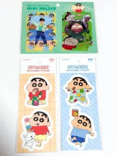 クレヨンしんちゃん　韓国限定　トレカケース　トレカ　シール　ステッカーのサムネイル