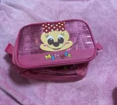 ミニーマウス ポーチ ピンク