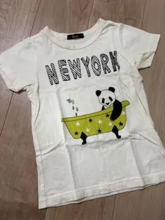 unica Ｔシャツ 120cm パンダ　入浴のサムネイル