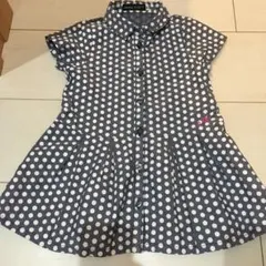 BeBe ドットワンピース90