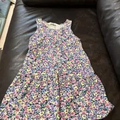 H&M 꽃무늬 민소매 원피스 110cm