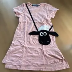 Shaun the Sheep 半袖 Tシャツ ピンクのサムネイル