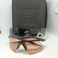 レア　Oakley M FRAME ブラウンレンズ ケース付き　替えレンズ付 レアOakley M FRAME ブラウンレンズ ケース付き替えレンズ付