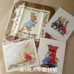 FOXWOODTALES シャドウボックス カード ハンカチ ピーターラビット