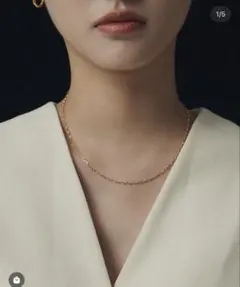 【yullum】完売商品！BUTABANA チェーンネックレス ゴールド