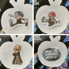 Mrs. GREEN APPLE ゼンジン未到とヴェルトラウムピンバッジセット ゼンジン未到とヴェルトラウム ミセス ミセスグリーンアップル