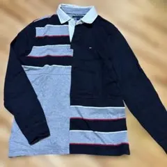 トミーヒルフィガー　長袖ポロシャツ　M