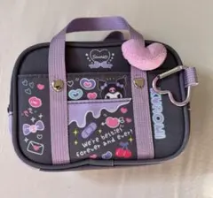 クロミ ポーチ サンリオ 学園きらめき部 スクバ風ミニポーチ