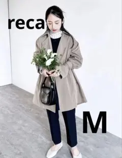 reca トレンチコート　ベージュ　オケージョン　春コート　卒業式　入学式のサムネイル